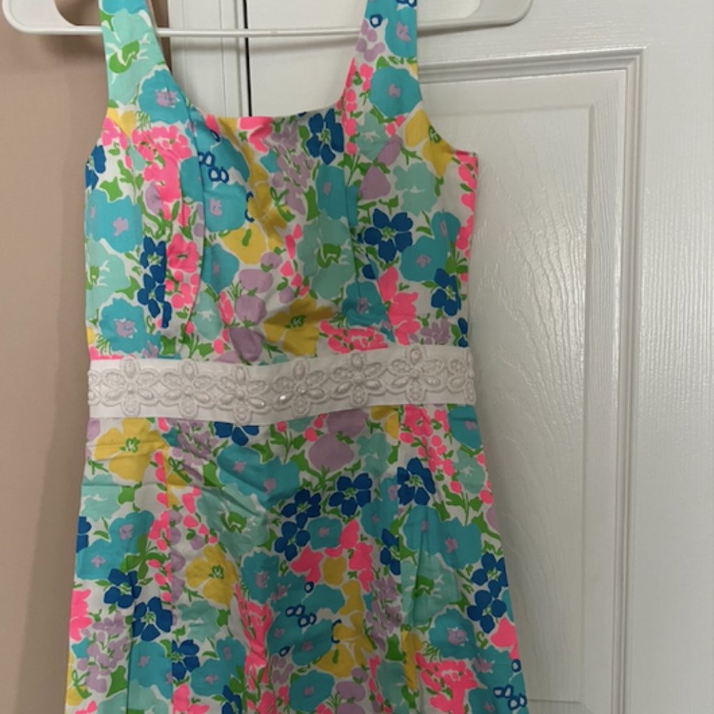 Lilly Pulitzer Serena Dress in Spring Fling - Size 4